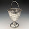 Cesta de azúcar de plata de ley georgiana, Inglaterra, 1782, 190 g, Robert Hennell