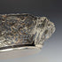 Plato para dulces de plata 800, antiguo alemán, circa 1900, 412 g