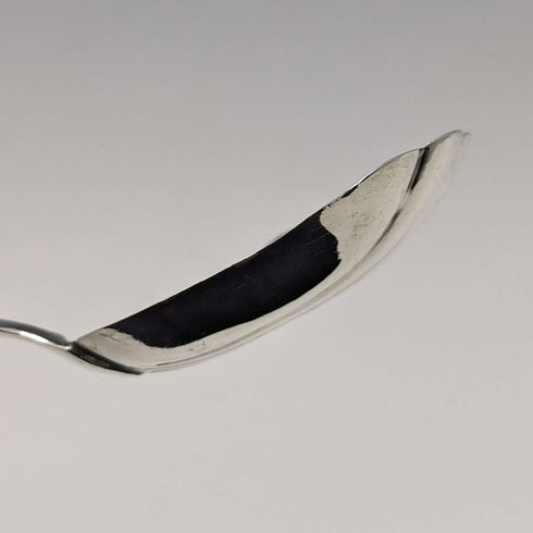 1857 British Antique Sterling Silver Tea Caddy Spoon Hilliard & Thomason