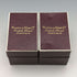 Circa 1960 British Vintage Sterling Silver Napkin Ring Pair Mappin & Webb Paper Box
