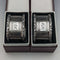 Circa 1960 British Vintage Sterling Silver Napkin Ring Pair Mappin & Webb Paper Box