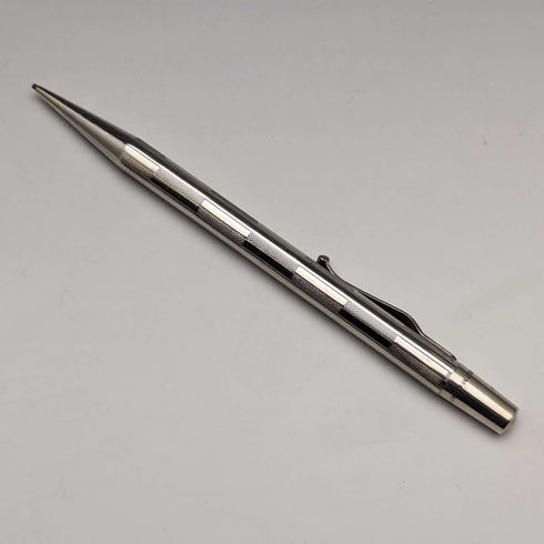 Lápiz mecánico Yard-O-Led vintage británico, modelo Platinium