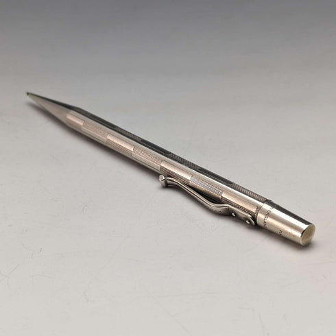 Lápiz mecánico Yard-O-Led vintage británico, modelo Platinium