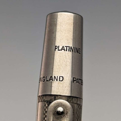 Lápiz mecánico Yard-O-Led vintage británico, modelo Platinium