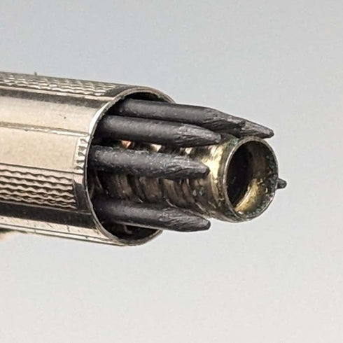 Lápiz mecánico Yard-O-Led vintage británico, modelo Platinium