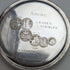 Antique Swiss Longbeen pocket watch thin silver side hunter case in good working order