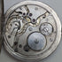 Antique Swiss Longbeen pocket watch thin silver side hunter case in good working order