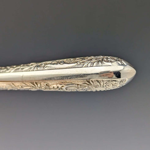 19世紀後半 英国アンティーク シルバープレート製 デザートカトラリー6ペアセット 木箱入り Fenton Brothers