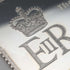 Réplica de sello de 5 libras en plata pura, 40 g, Jubileo de Plata del 25º aniversario de la coronación de Isabel II, 1977