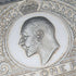 Réplica de sello de 1 libra de plata pura, Jubileo de plata del 25º aniversario de la coronación de Isabel II, 1977, 32 g