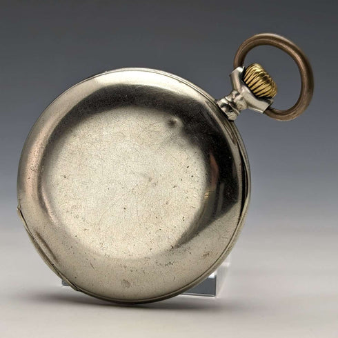 1910年頃 アンティーク オメガ 大型懐中時計 合金ケース 動作良好