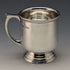 Taza de plata de ley vintage británica de 1947, 149 g, James Dixon & Sons