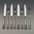 1830 年英國古董純銀手柄餐具 4 件套 John Rodgers & Sons