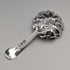 Cuchara para té de plata esterlina, antigüedad británica de principios del siglo XIX (con defectos)