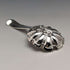 Cuchara para té de plata esterlina, antigüedad británica de principios del siglo XIX (con defectos)