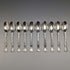 1914年 英国古董纯银茶匙10件套 152g Mappin & Webb