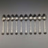 1914年 英国古董纯银茶匙10件套 152g Mappin & Webb
