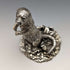 Figura decorativa de nutria chapada en plata, de Country Artists (Reino Unido), altura 127 mm