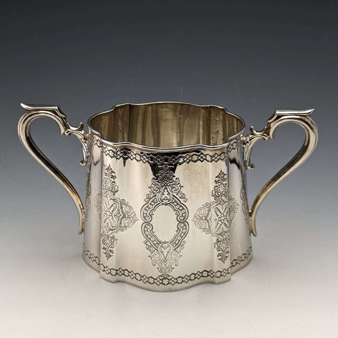 1880年頃 英国アンティーク シルバープレート製 ティーセット Fenton Bros