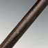 Bastón de caballero vintage británico de 1931, con adornos de plata de ley y fuste marrón, 92 cm