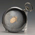 Reloj de bolsillo suizo antiguo, circa 1920, marca Escasany, caja delgada de plata con decoración de niel, en buen estado de funcionamiento.