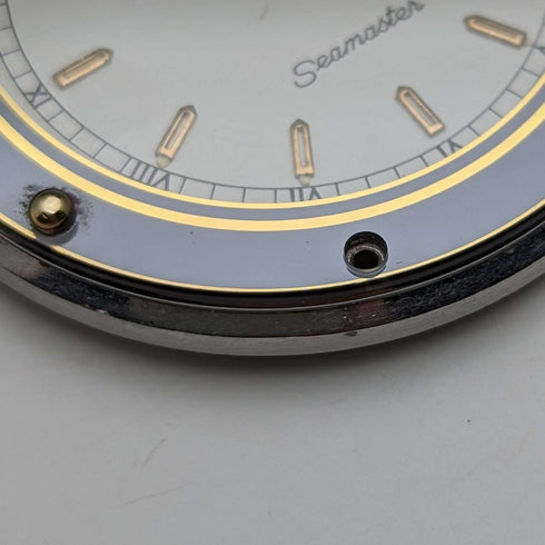 1980年代 オメガ クォーツ式 懐中時計 Seamaster Mariner III 動作良好