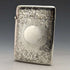 Estuche para tarjetas de plata esterlina, antigüedad británica de 1905, 82g, Joseph Gloster