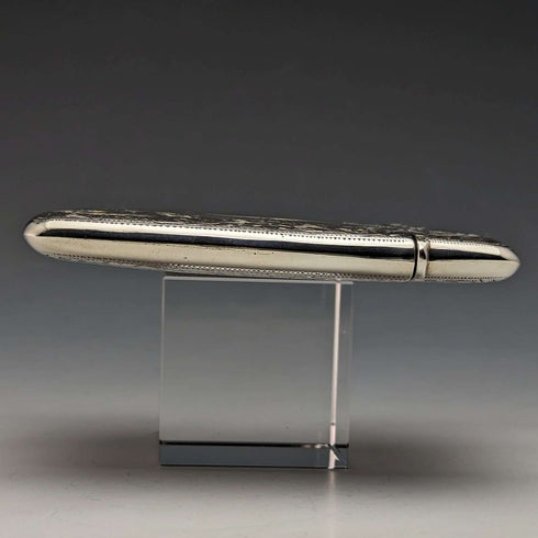 Estuche para tarjetas de plata esterlina, antigüedad británica de 1905, 82g, Joseph Gloster