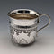 Taza de plata de ley antigua británica de 1902, 70 g, Levesley Brothers
