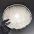British Vintage Silver Plated Gallery Tray with Legs 25cm Diameter Walker&Hall