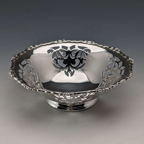 1934년 영국 빈티지 순은 피어스 디쉬 90g Mappin & Webb