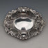 Plato vintage de plata de ley con relieve y calado, Reino Unido, 1972, 74 g, A Marston & Co