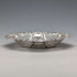 Plato vintage de plata de ley con relieve y calado, Reino Unido, 1972, 74 g, A Marston & Co