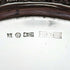 Plato vintage de plata de ley con relieve y calado, Reino Unido, 1972, 74 g, A Marston & Co