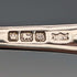1914년경 영국 앤티크 순은 티스푼 페어 Mappin & Webb