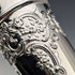 1900 British Antique Sterling Silver Vase Single Flower Vase 146g Comyns of London