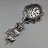 1911 British Antique Sterling Silver Large Tea Caddy Spoon Berthold Hermann Muller
