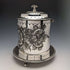 约1895年 英国古董 镀银饼干桶 James Deakin & Sons出品
