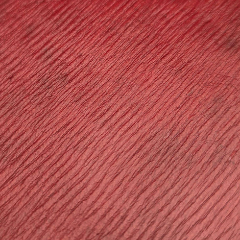 Maletín para documentos (portanotas y cartas) de cuero rojo vintage británico con llave