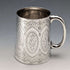 Taza de plata de ley antigua inglesa de 1885, 120 g, Mappin & Webb
