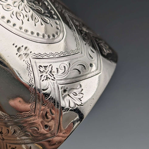 Taza de plata de ley antigua inglesa de 1885, 120 g, Mappin & Webb