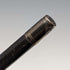 1907 British Antique Men's Cane Horn Handle Sterling Silver Decoration Black Shaft 88cm