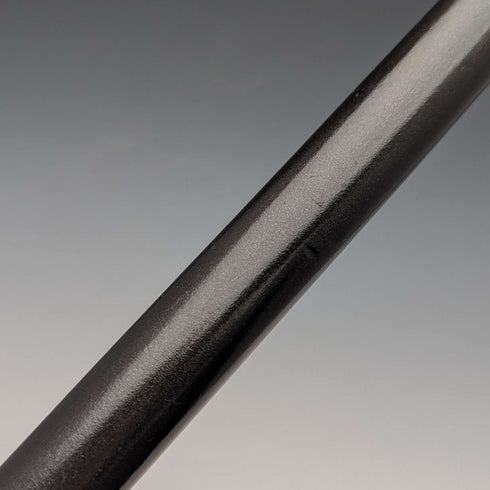 Bastón de caballero vintage británico, mango con cabeza de águila, fuste negro, 100 cm