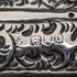 Bastón de caballero antiguo británico de 1900, mango curvo con decoración de plata de ley, eje marrón, 90 cm