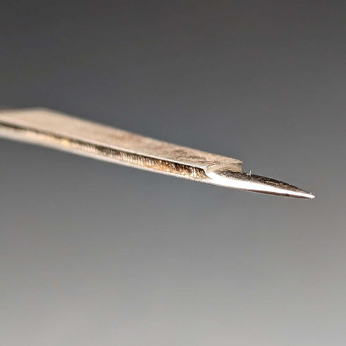 1897 British Antique Sterling Silver Handle Nail File L Bennett