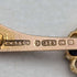 1911年 英国アンティーク 9ctゴールド製 ピンブローチ EWS & Co