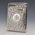 Tarjeta de visita de plata de ley, antigua, británica, de 1898, 62 g, William Neale