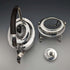 Circa 1900 British Antique Silver Plated Tea Kettle Set John Pound