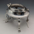 Circa 1900 British Antique Silver Plated Tea Kettle Set John Pound