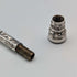 British Antique Mechanical Pencil Bloodstone Decoration Telescoping 84-108mm
